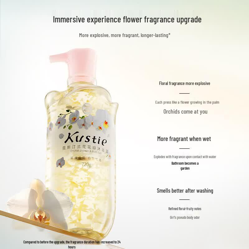 Kustie Floral Wash & Bathe Combo Set