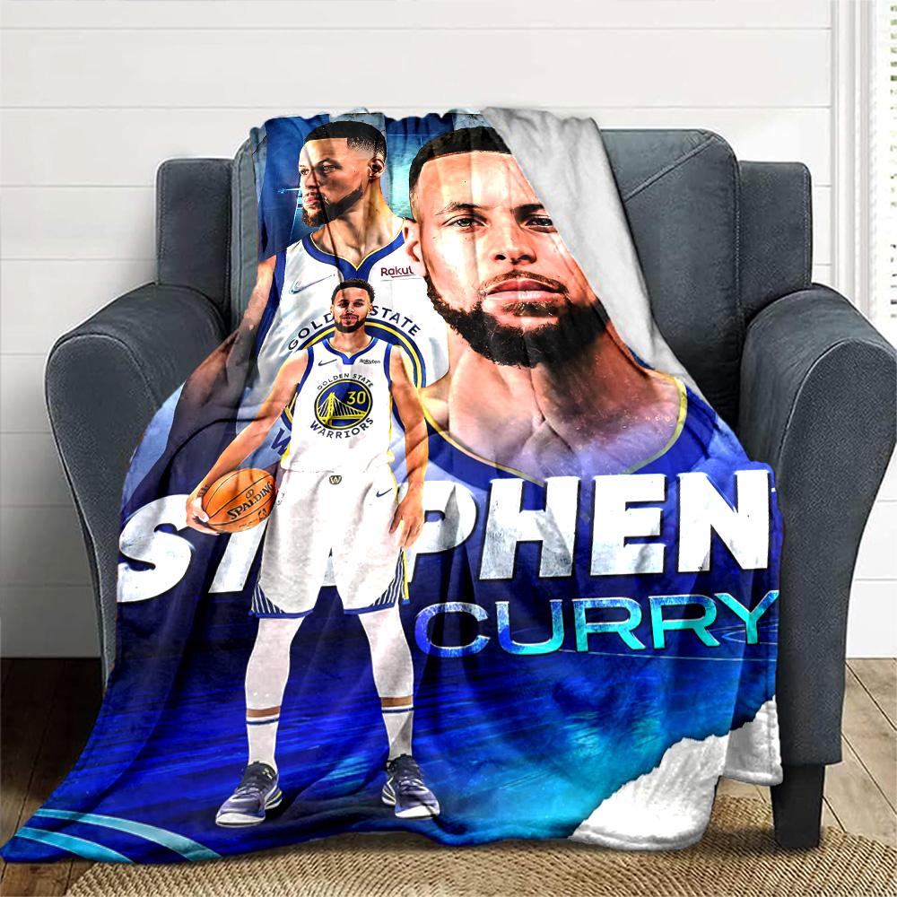 Steph Curry Star Game Out Blanket Soft & Cozy Perfect for Picnics Chair Seaside for All Occasions Modern Suitable for Gifting Relatives and Friends