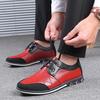 Men Leather Casual Driving Shoes Lace Up Fashion Classic Men Breathable Sneakers Zapatos De Hombre H211