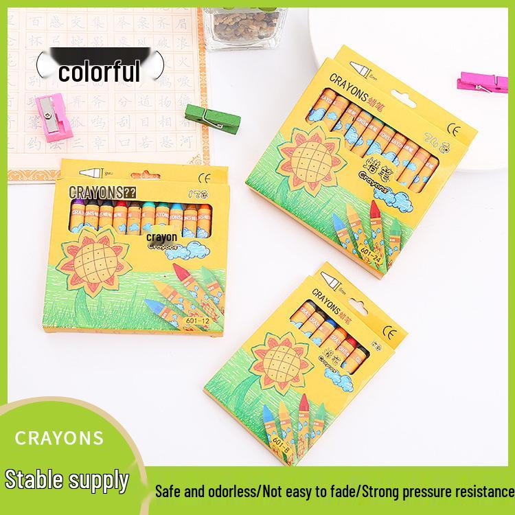 24-Color Crayons & Drawing Pens Set for Kids and Toddlers – Versatile Multi-Color Stationery for Art and Graffiti.