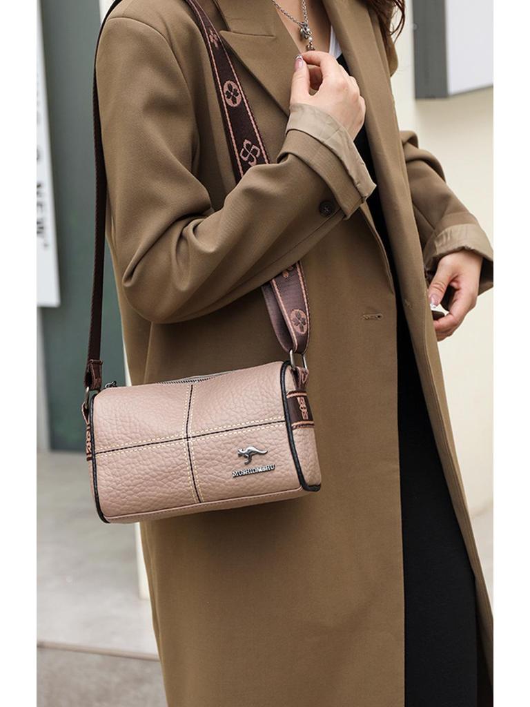 Женская сумка-седло кроссбоди из натуральной кожи