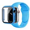 Стекло+корпус+ремешок для Apple Watch Band 42 мм 44 мм 41 мм 40 мм 38 мм 45 мм 49 мм Защитные пленки для Apple IWatch Series 8 7 6 SE 5 4