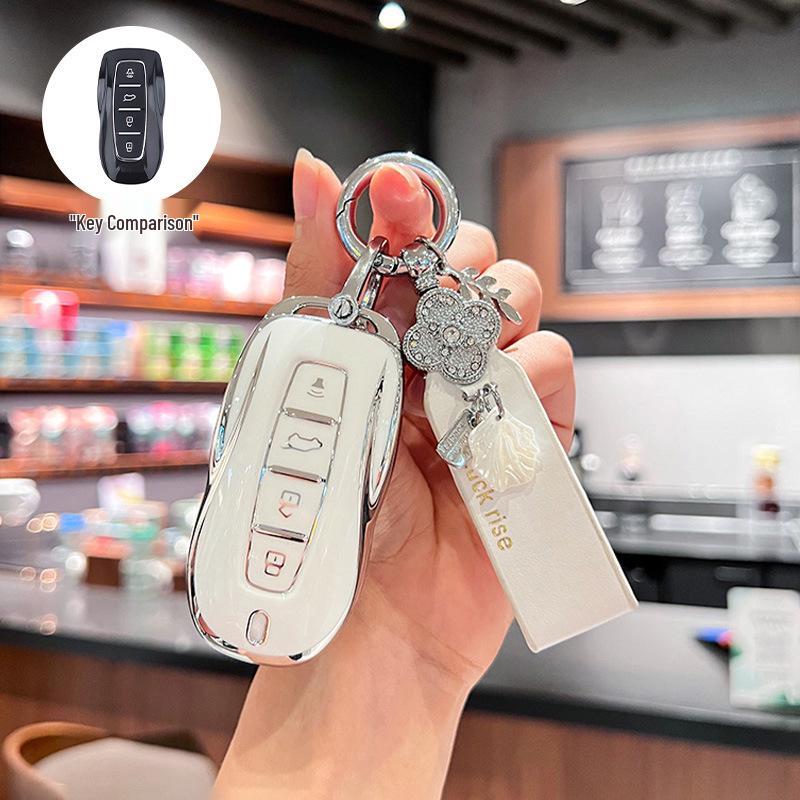 Compatible with Ford Luying Key Case: Luyingjie S/EV, Youqixia, Ranger Car Buckle E, Quan Shun High-Grade Shell.