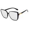 Fashion Cat Eye Sunglasses Women Oversized Big Frame Sunglasses Vintage Glasses Cool Sexy Sunglasses UV400