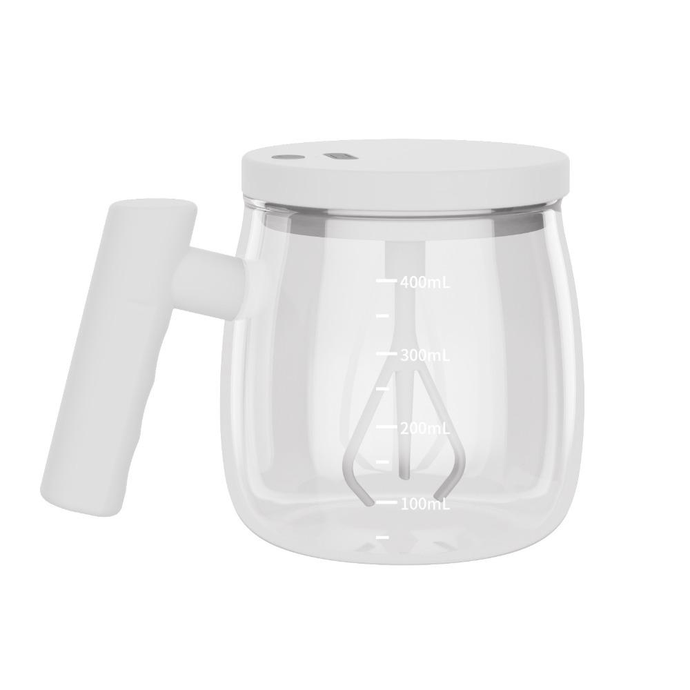 Self Stirring Mug Rechargeable Electric Mixing Cup Durable Glass Cup