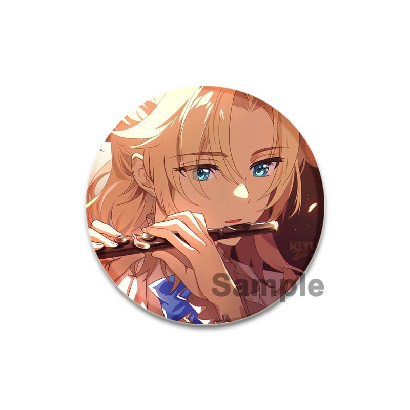 32/44/58 мм Genshin Impact Albedo Pin ручная работа брошь для одежды мультяшный косплей значок украшение на рюкзак ювелирные изделия подарок