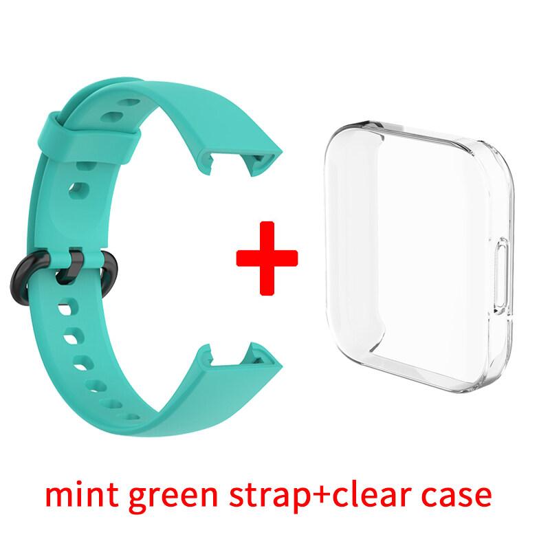 Ремешок + чехол для Redmi Watch 2 Lite Smart Band, защитный чехол, силиконовый браслет-браслет для Redmi Watch2 Lite, аксессуары