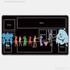 One Piece Luffy Card Battle Table Mat Opcg Zoro Robin Ace Single Player Board Game Card Battle Mat Anime Gift
