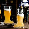 Large Capacity Beer Mug Transparent Design Funny Boot Shape Easy To Clean Dishwasher Safe Beer Cup Party Decoration