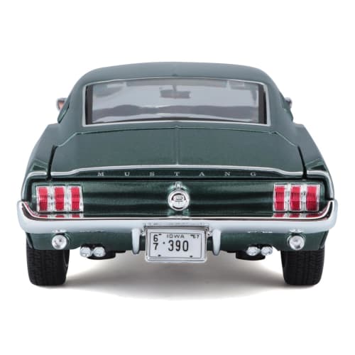Цвета Стива Маккуина из «Буллита»! Масштаб 1/18 1967 Ford Mustang GTA Fastback GR [Литой автомобиль, Ford, Mustang, BULLITT, Maisto, Литой автомобиль]