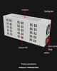 Зарядная станция USB с железным корпусом: Настольное зарядное устройство на 60 портов для нескольких устройств