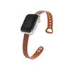 Ремешок для умных часов для Apple Watch, ремешок 40 мм, 44 мм, 38 мм, 42 мм для серии iwatch SE 654321, женский кожаный ремешок для часов, сменный браслет