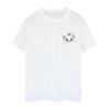Womens/Ladies Classics Marie Face Pocket Cotton Boyfriend T-Shirt