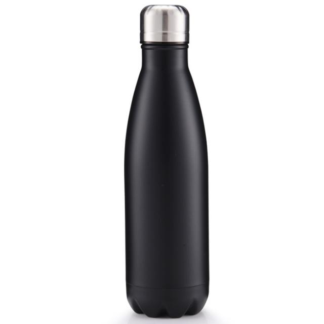 Madou Food-Grade Stainless Steel Double-Wall Vacuum Flask 500ml Cola Shaped Insulated Thermos Sublimation Blank Bottle for Baby