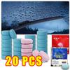 5/10/20Pcs Car Windshield Solid Cleaner Effervescent Tablets Car Washer Agent Universal Glass Washer Dust Soot Auto