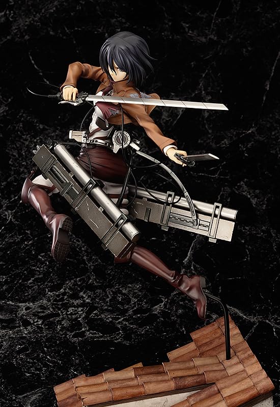 Good Smile Company Attack On Titan Mikasa Ackerman DX Scale Plastic Painted Complete Figure Resale Ver. 1/8