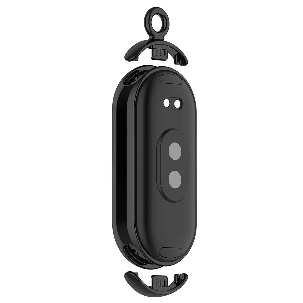 Металлическое ожерелье для ремешка Xiaomi Mi Band 8, подвеска с застежкой, украшение на шею, ремешок для аксессуаров Xiaomi Mi Band 8