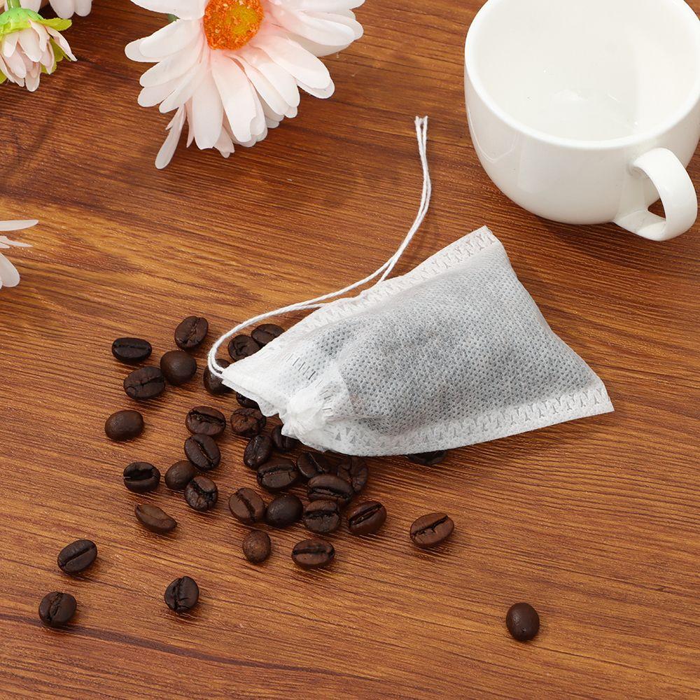 Natural Empty with Drawstring Tea Infuser Sachets Disposable Tea Bag Tea Filter Bags for Loose Leaf