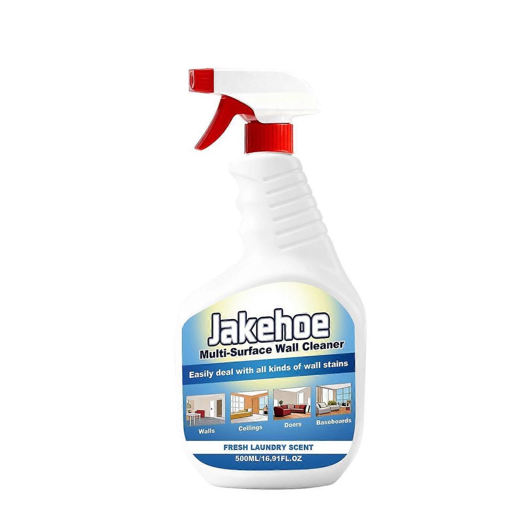 Multi-Surface Wall Cleaner Spray, Gentle Dirt Remover For Kitchen And Bathroom Walls, Fast-Acting Household Cleaning Spray