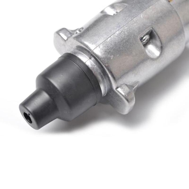 7-контактный металлический разъем для прицепа, фаркоп, гнездо для буксировочных фонарей, автомобиль, фургон, караван 12 В Apm