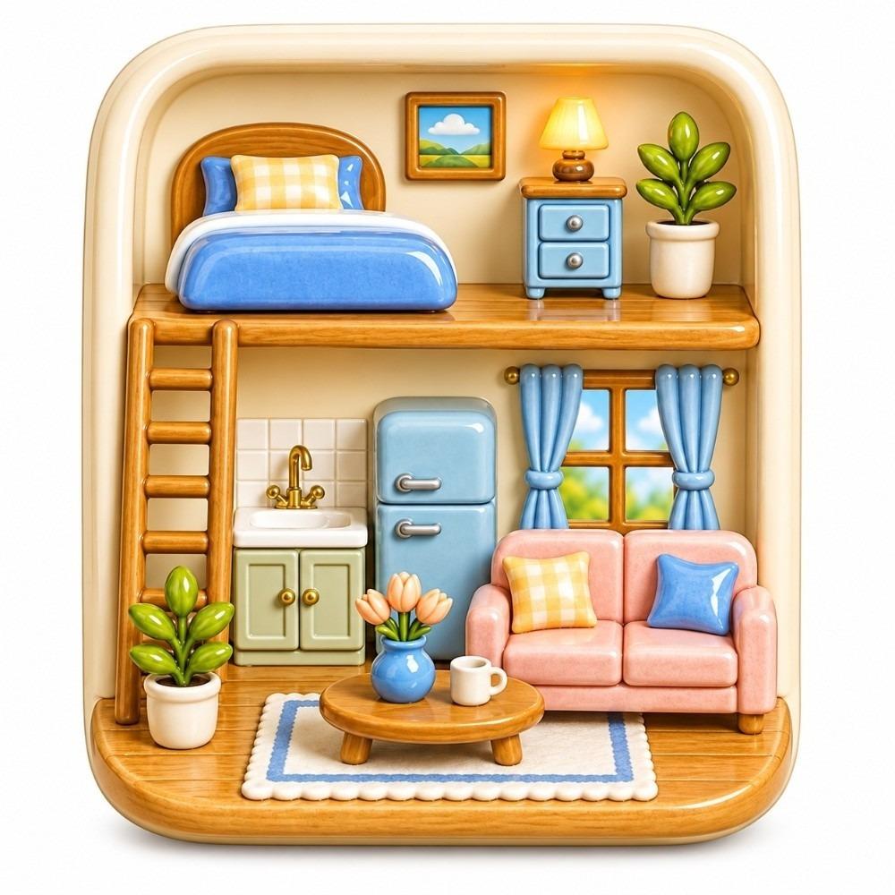3D Relief Fridge Magnet Cartoon Pattern 3D Refrigerator Stickers Kitchen Decor