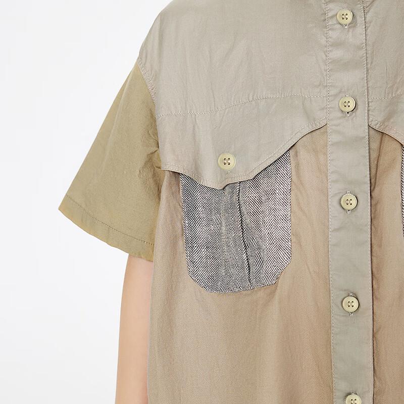 JNBY Kids' Short Sleeve Cotton Shirt