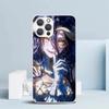 Чехол для телефона с аниме-персонажем Альбедо из Overlord для IPhone 16 17 Air 16E 15 14 Plus 13 Mini 12 11 Pro Max 7 8 + SE 2020 Мягкий ТПУ Задняя крышка 16