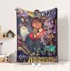 Custom Name Harry Potter Flannel Blanket Throw Blanket Soft Warm Sofa Bed home Decor Unique Gift