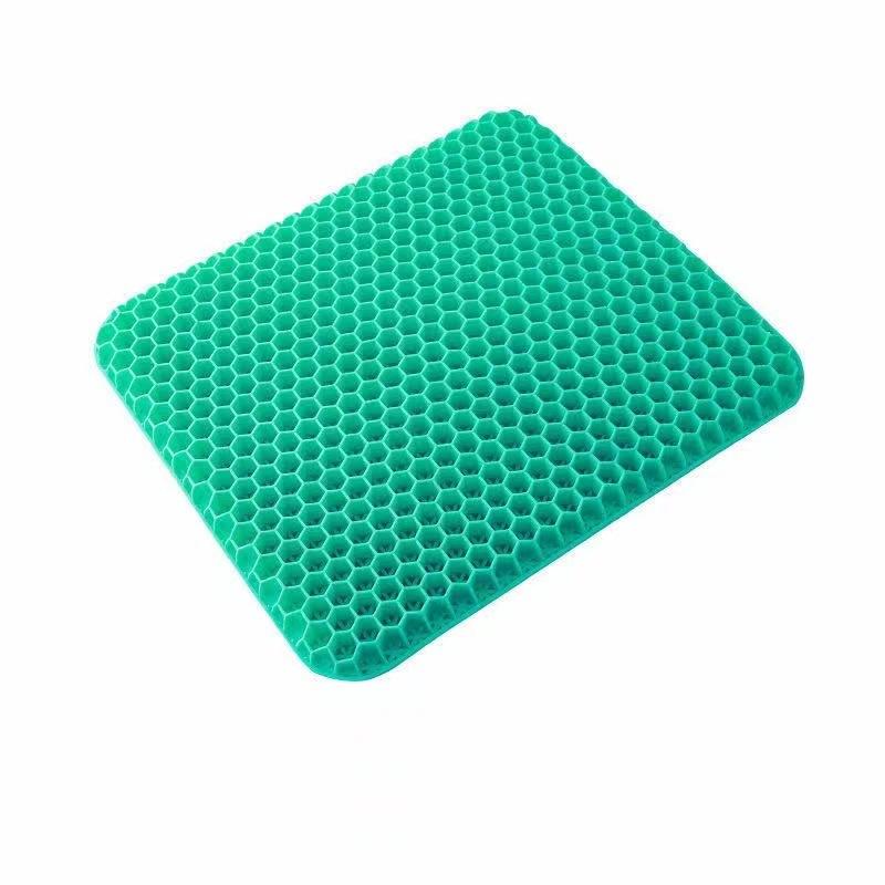 Premium Honeycomb Gel Cooling Seat Cushion, Silicone Breathable Butt Pad Summer Cooling for Office Sitting Car Ice Cold Seat Mat