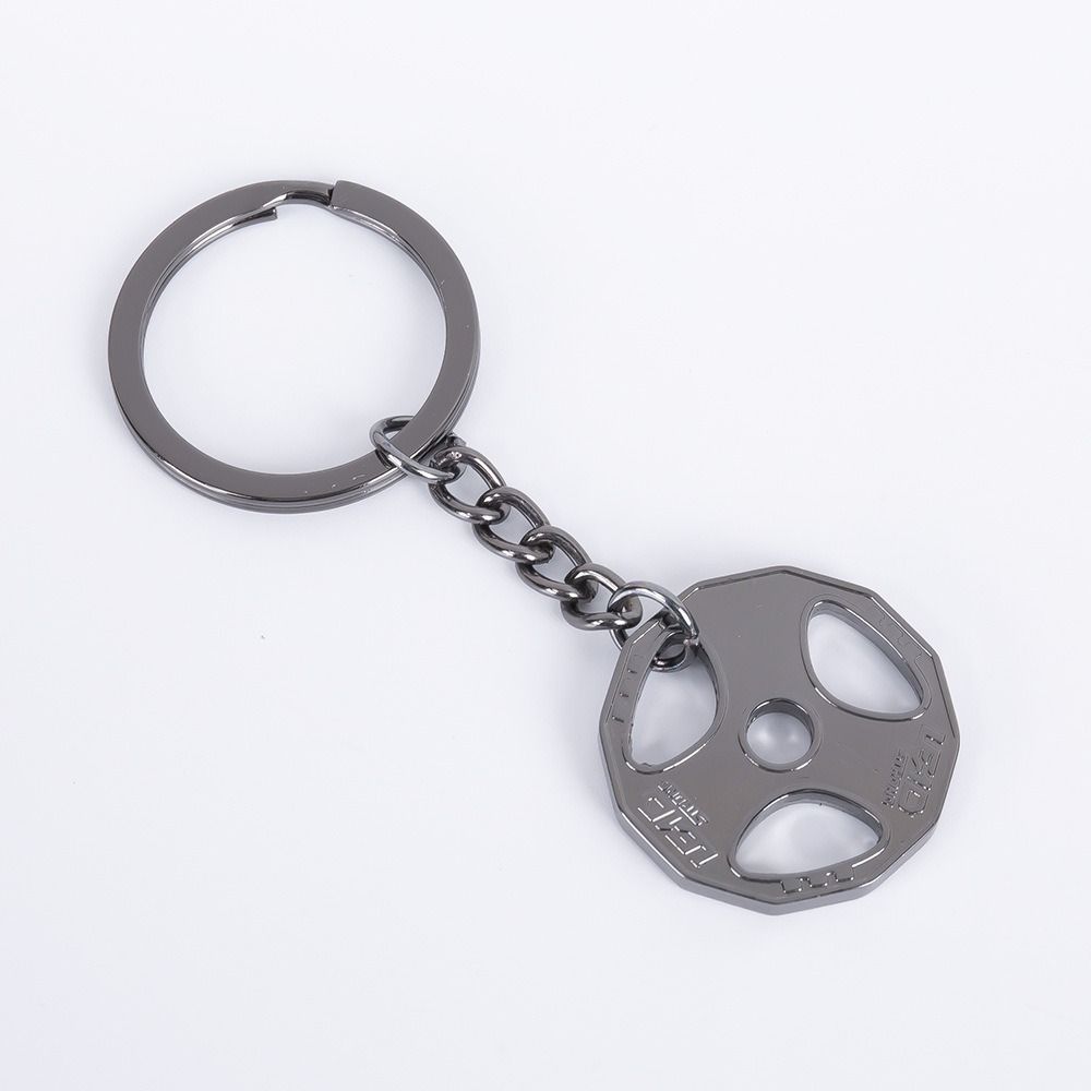 Bag Charm Barbell Plates Key Chain Gym Fitness Series Pendant Fitness Prople