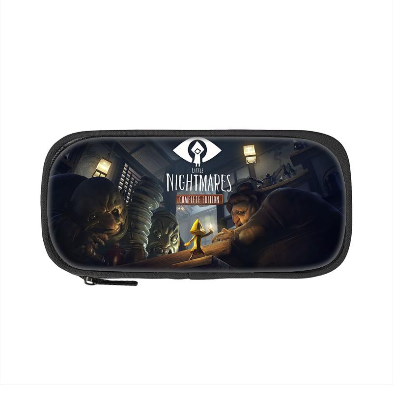 Пенал Little Nightmares, большая вместимость, легкий, мультяшный принт, новый школьный стиль для мальчиков и девочек