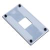 CPU Heatsink Bracket Backplane Backplate Iron Plate for Intel AMd AM232+3+ Black
