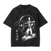 New Anime Dragon Ball Z Printed Tshirt Mens and Womens Washed Tshirt High Quality Vintage Cotton Tshirt Harajuku Tops