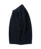 ANALOG MOOD Hacci Button-Up Collar Short Sleeve Knit (Navy)
