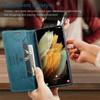 Премиальный винтажный кожаный чехол-кошелек для Samsung Galaxy S21 Ultra - Чехол-книжка со слотами для карт, Противоударный ретро стиль (4 цвета)