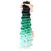 Chemical Fiber High-temperature Silk Wig Hair Handle Wave Crochet Hair Curved Hair Handle Crochet Hair Braided Dirty Braid Wig