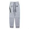 Unisex Streetwear Hoodie Jogger Set With Embroidered Fleece-Lined Oversized Sweatshirt Pants Winter Daily Wear