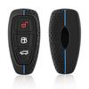Чехол для ключа с 3 кнопками для Ford Transit Custom Mondeo Fiesta Kuga ST Line MK3 Focus 3, чехол для универсала Ecosport, ключ