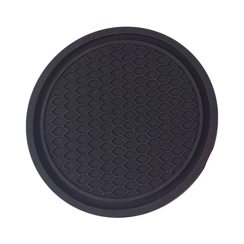 Автомобильные подставки из ПВХ для путешествий, автоматический подстаканник, вставка, подстаканник, противоскользящие аксессуары для салона автомобиля, коврики для чашек