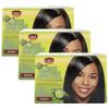African Pride Olive Miracle Deep Conditioning Super Relaxer набор из 6 предметов, 3 предмета