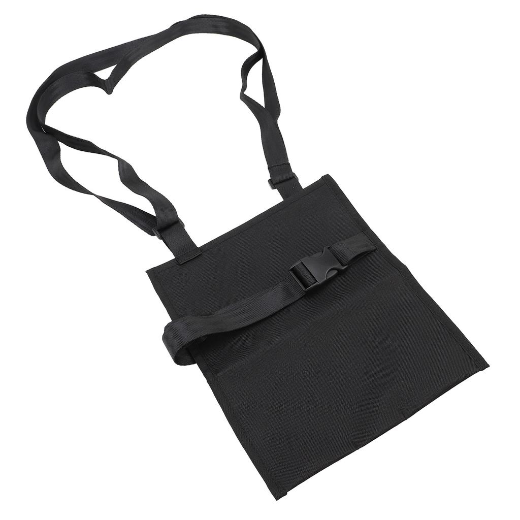 Urine Drainage Bag Holder with Adjustable Strap Quick Release Button Portable Urine Bag Cover Black