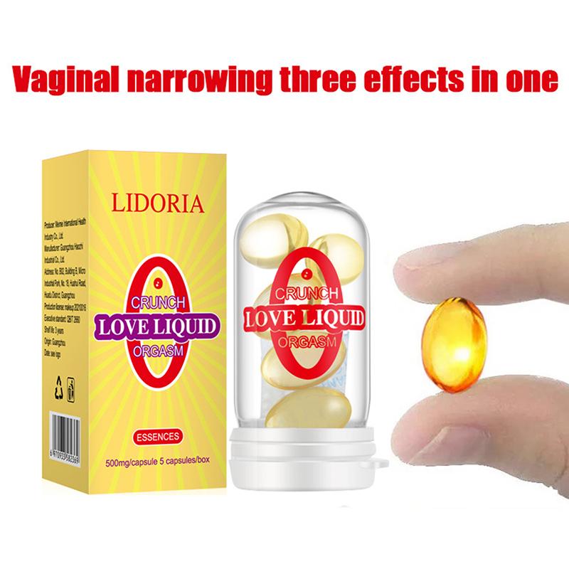 5 Capsules Women Strong Orgasm Gel Female Libido Enhancer Sex Vagina Stimulant Intense Exciter Enhance Climax Oil