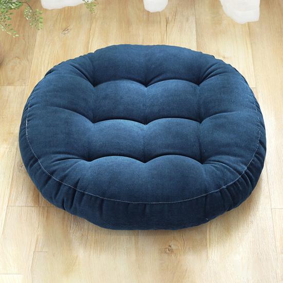 Тафтинговая подушка для сиденья, очень толстая, высокая эластичность, мягкий круглый однотонный стул, татами, диван, напольный коврик для сидения, товары для домашнего офиса