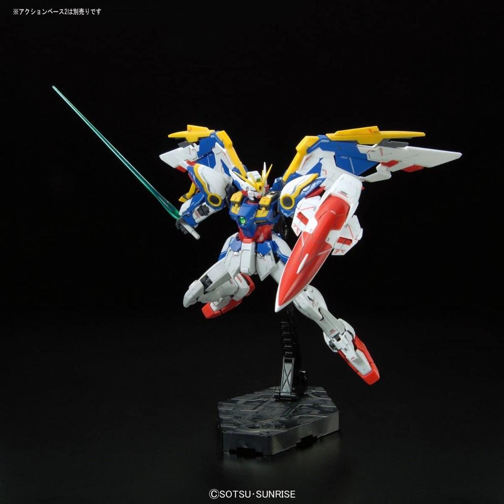 BANDAI SPIRITS RG New Mobile Report Gundam W Endless Waltz Wing Gundam EW масштабная пластиковая модель XXXG-01 1/144 с цветовой кодировкой