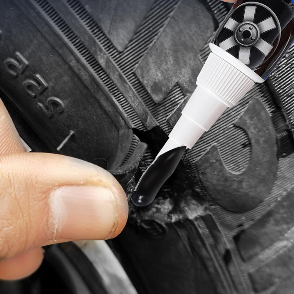 Автомобильный клей для ремонта шин Водонепроницаемый Термостойкий Прочный Клей Авто Мгновенный Жидкий Клей для Шин Аксессуары для Транспортных средств