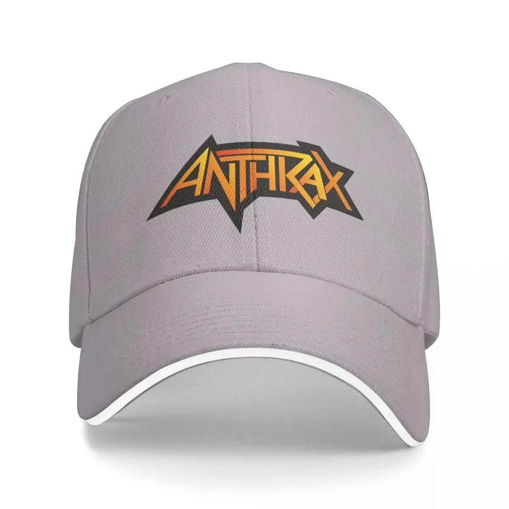 Кепки группы Anthrax для взрослых Модная кепка-дальнобойщик Кепка-тракер Рыболовная кепка Регулируемые полиэстеровые бейсболки Летние