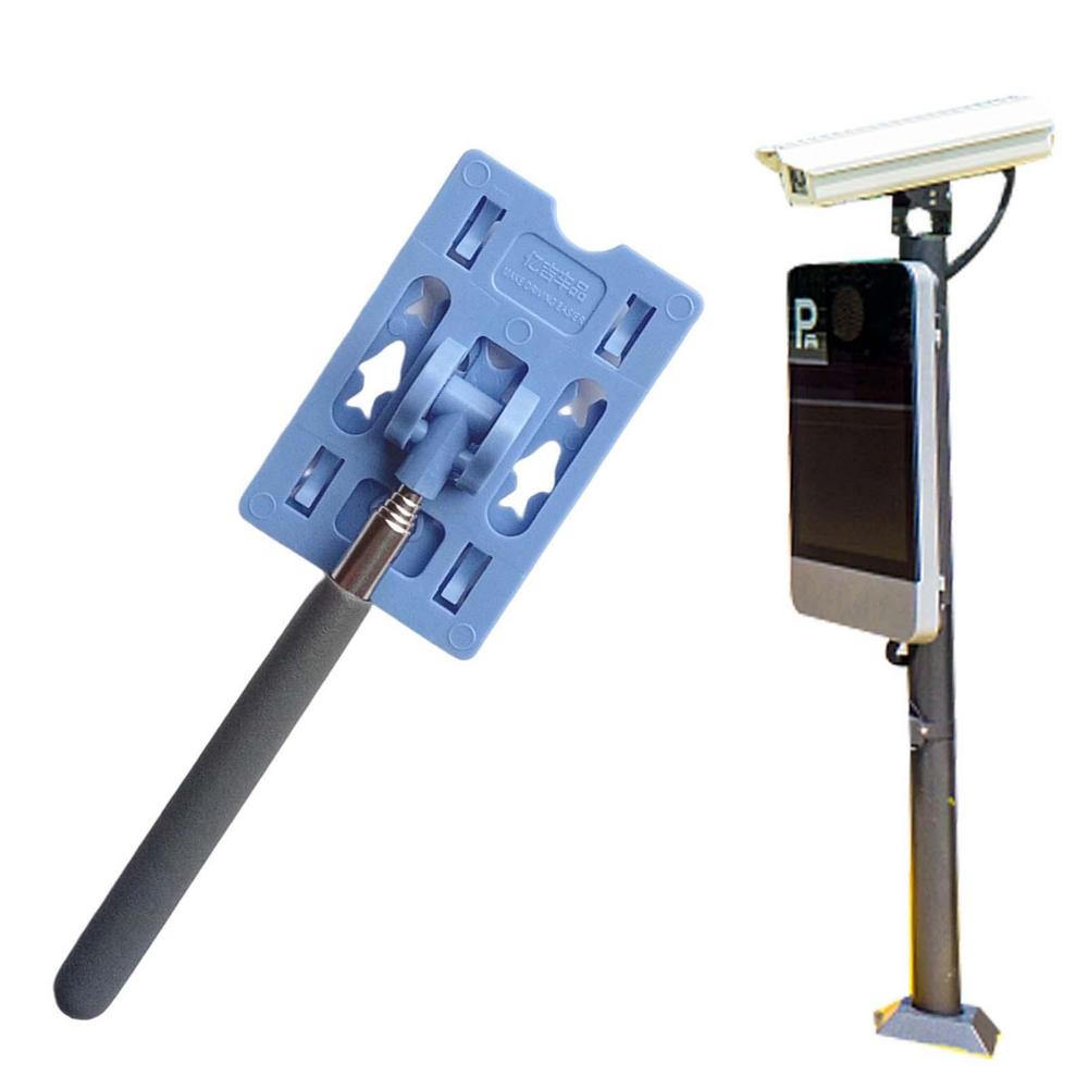 Телескопический держатель для карт, бесконтактный стержень для оплаты парковки автомобиля, держатель для карт с функцией считывания платы за парковку