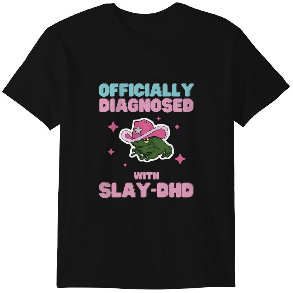 SLAY-DHD смешная футболка Классическая футболка