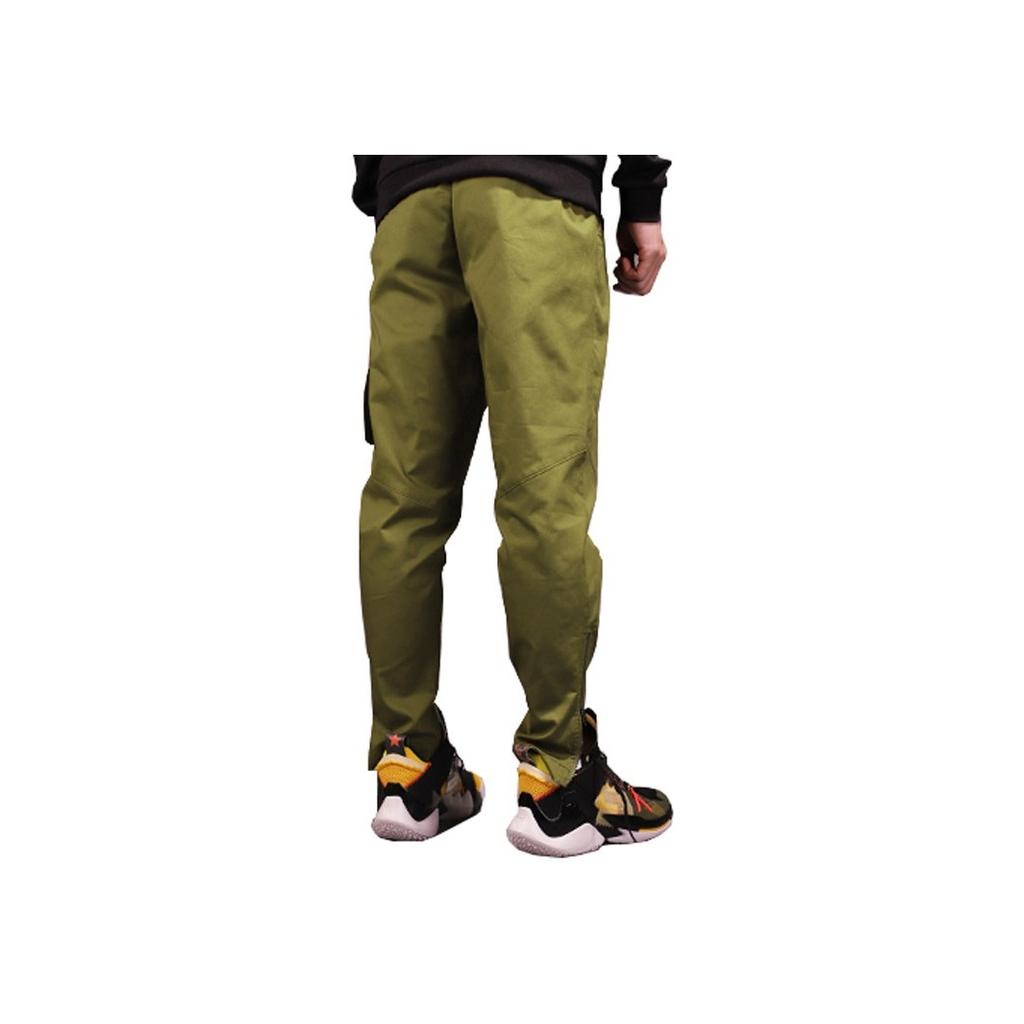 Jordan Брюки-джоггеры с манжетами на молнии Wings, мужские брюки, желтые, AV1837-368