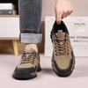 Leather Walking Shoes Men Breathable Mens Classic Sneakers Lace-Up Men Outdoor Casual Footwear Male Comfortable Flats